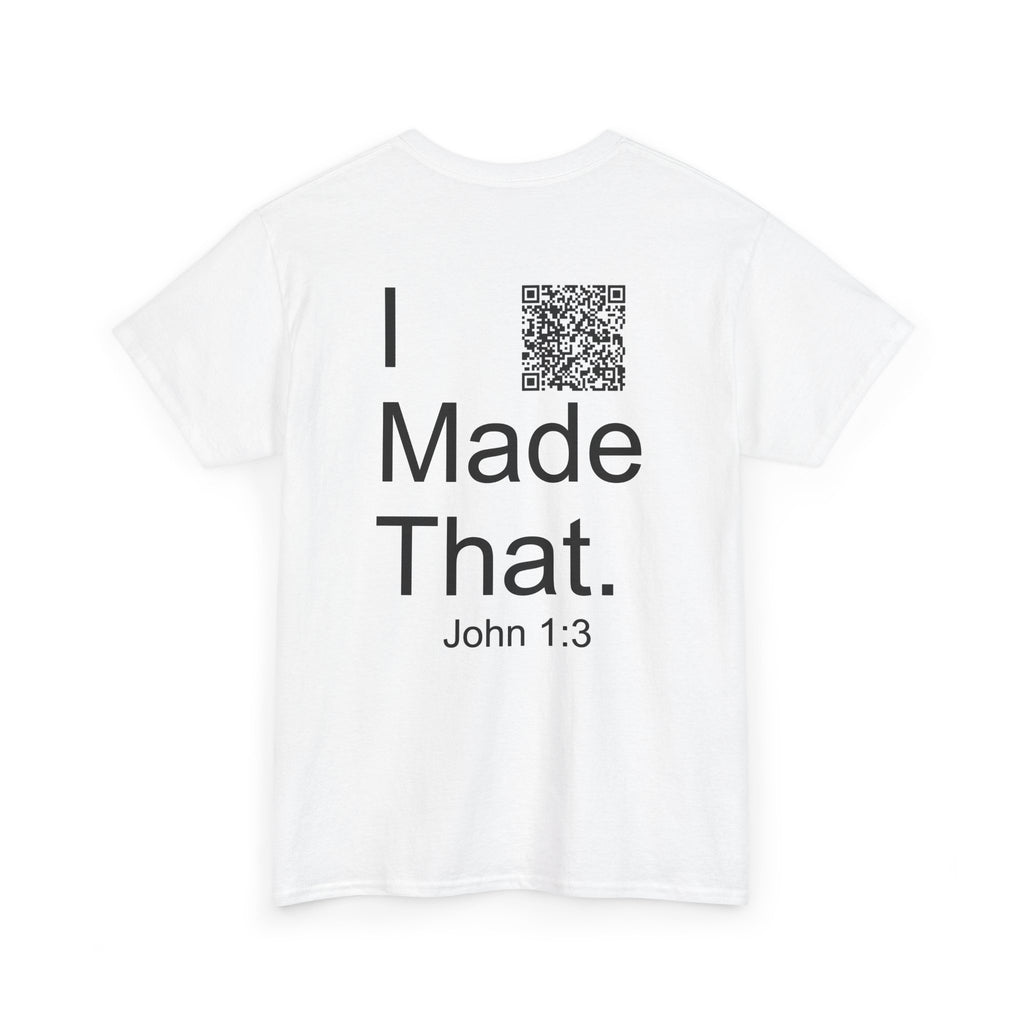 Creative Unisex Heavy Cotton Tee - 'I Made That' - Perfect for Artists & Makers, Great Gift Idea!