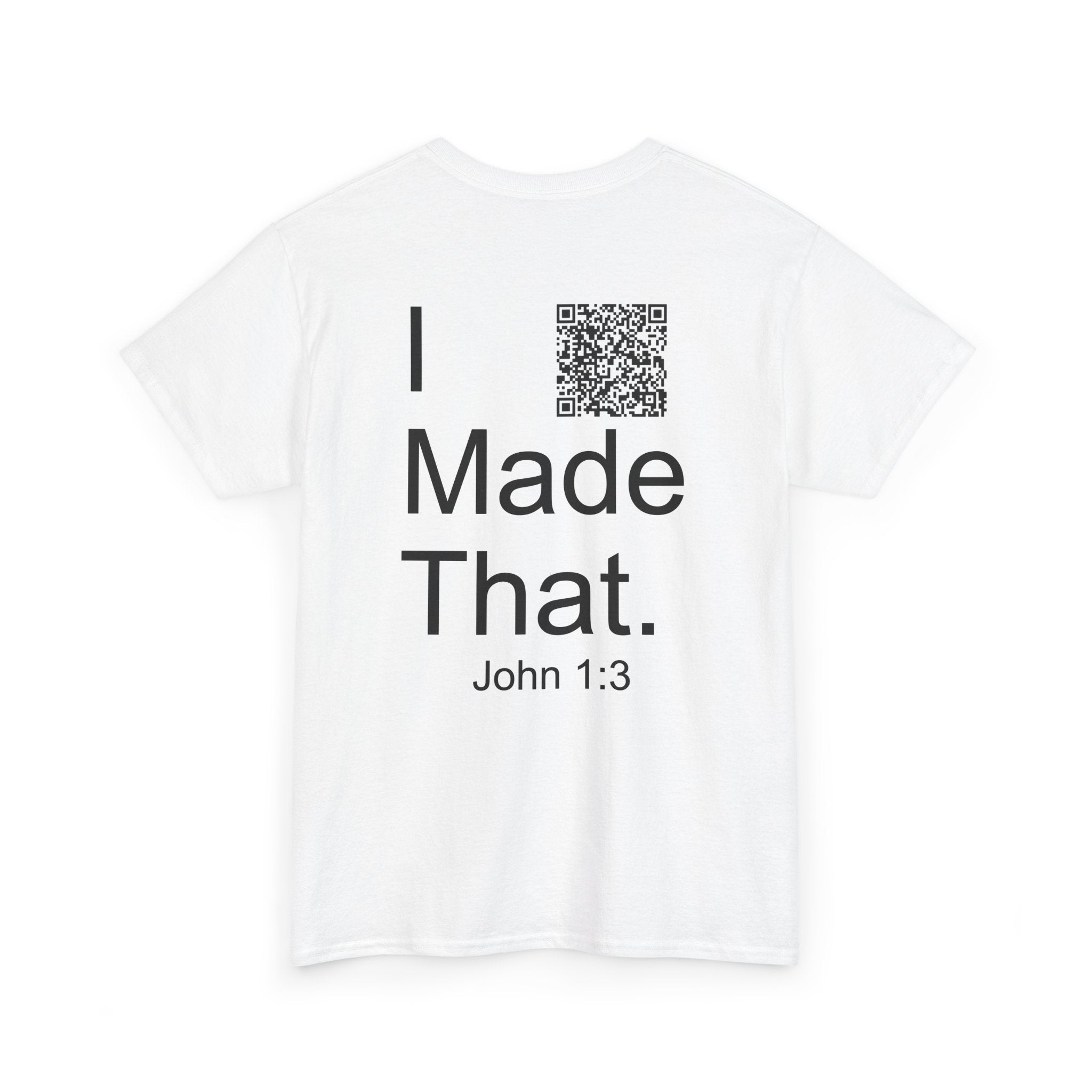 Creative Unisex Heavy Cotton Tee - 'I Made That' - Perfect for Artists & Makers, Great Gift Idea!