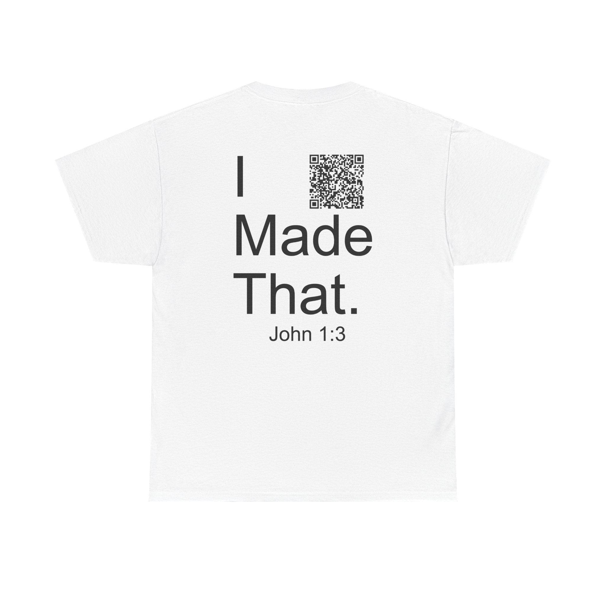 Creative Unisex Heavy Cotton Tee - 'I Made That' - Perfect for Artists & Makers, Great Gift Idea!